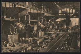 AK Essen, Krupp-Fabrik, Fabrikarbeiter Im Bessemer-Werk  - Industrie