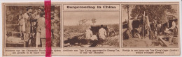 China - Burgeroorlog , Guerre Civile - Orig. Knipsel Coupure Tijdschrift Magazine - 1924 - Non Classés