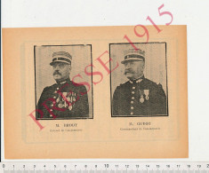 Photo Presse 1915  Commandant De Gendarmerie Brody Portrait Commandant Guyot Troyes 10 Aube - Non Classés