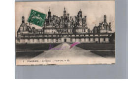 CPA  - CHAMBORD 41 - Le Château Façade Sud 1914 - Chambord