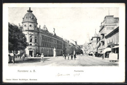 AK Konstanz, Marktstätte Mit Passanten  - Konstanz