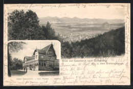 AK Godesberg, Hotel Casselsruh Mit Blick Zum Ort  - Other & Unclassified