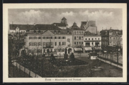 AK Bonn, Münsterplatz Und Postamt  - Münster