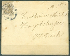 Als Lor LSC 30 Decembre 1902 Illkirch Grafenstaden Spal 162 En Ville  - Covers & Documents