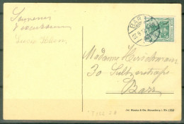 Als Lor  CP Andlau  La Cascade 27 Sept 1912  Barr Spal 152 En Ville Indice 8  - Covers & Documents