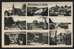 AK Kettwig An Der Ruhr, Evang. Kirche, Ruhrtal, Alt-Kettwig  - Other & Unclassified