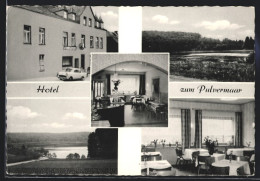 AK Gillenfeld / Eifel, Hotel Zum Pulvermaar, Innenansicht, Ortspartie  - Other & Unclassified