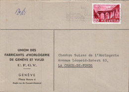 SUISSE SEUL SUR LETTRE INTERIEURE 1963 - Briefe U. Dokumente