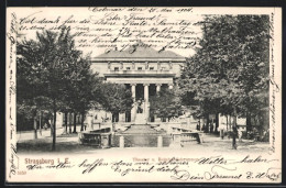 CPA Strassburg I. E., Theater U. Reinhardsbrunnen  - Sonstige & Ohne Zuordnung