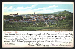 CPA Zabern I. Els., Vue Générale Avec L'Église  - Sonstige & Ohne Zuordnung