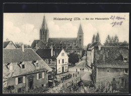 CPA Weissenburg I. Els., Bei Der Pfistermühle  - Autres & Non Classés