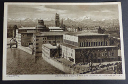 MÜNCHEN - Deutsches Museum Mit Den Neuen Studiengebäuden 1935 Gelaufen  #AK6342 - Muenchen