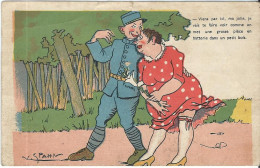 Militaria Humour Viens Par Ici Ma Cherie Illustrateur Spahn - Humor