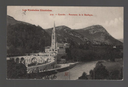 CPA - 65 - Lourdes - Panorama De La Basilique - Circulée - Lourdes