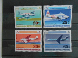 NOUVELLES-HEBRIDES YT 318/321 AVIONS DIVERS** - Ungebraucht