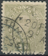Tonga 1895 SG32 1d King George II #1 FU - Tonga (1970-...)