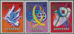 Aitutaki 1983 Communications Set SG466-468 Set MLH - Cook