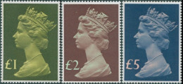 Great Britain 1977 SG1026-1028 QEII High Values (3) MNH - Unclassified