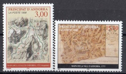 FRENCH ANDORRA 529-530,unused - Archéologie