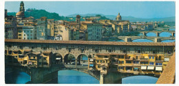 CPSM  21.6 X 10.5   Italie FIRENZE Ponte Vecchio  Florence Le Pont Vieux - Firenze (Florence)