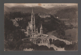 CPA - 65 - Lourdes - La Basilique - Circulée En 1927 - Lourdes
