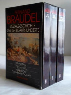 Sozialgeschichte Des 15.-18. Jahrhunderts. 3 Bände Von Braudel, Fernand - Non Classés