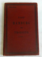 Voss`karte Von Hamburg Und Umgegend Im Maßstab 1:100 000. Mit Entfernungsmesser Ab Rathausmarkt Hamburg Von 2,5 Zu... - Non Classés