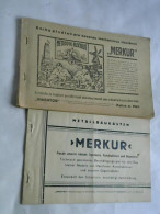 Kniha Predloh Pro Kovovou Mechanickou Stavebnici Merkur. Mit Deutschem Beiheft Von Merkur Metallspielzeug - Non Classés