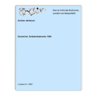 Achtes Jahrbuch Von Deutscher Soldatenkalender 1960 - Unclassified