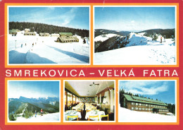 SMREKOVICA , VELKA FATRA, MULTIPLE VIEWS, ARCHITECTURE, MOUNTAIN, RESTAURANT, SKI RESORT, SLOVAKIA, POSTCARD - Slovaquie