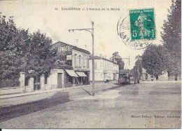 [33] Gironde > Bordeaux Cauderan  Avenue De La Mairie Carte Publicitaire - Bordeaux