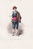 Paysan De La Navarre - Navarra / Espana Spain Spanien Espagne / Costume Tracht Costumes Trachten - Estampes & Gravures