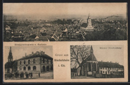 CPA Bischofsheim I. Els., Hôtel De Ville, Kloster Bischenberg  - Altri & Non Classificati