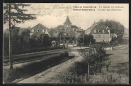 CPA Carspach, Château Sonnenberg, La Facade Du Château  - Autres & Non Classés