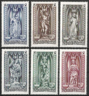 Austria 1969 - Mi 1284/89 - YT 1112/19 ( Saint-Etienne Cathedral : Sculptures ) MNH** Complete Set - Nuovi