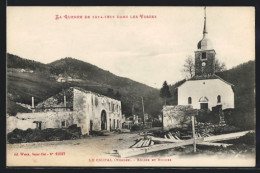 CPA Le Chipal, Eglise Et Ruines  - Other & Unclassified