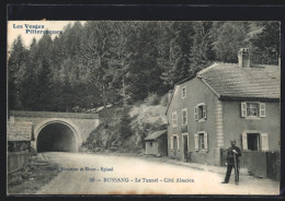 CPA Bussang, Le Tunnel - Coté Alsacien  - Bussang