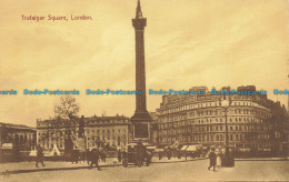 R653183 London. Trafalgar Square. Tuck. Sepia. Postcard No. 2401 - Otros & Sin Clasificación