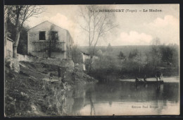 CPA Mirecourt, Le Madon, Pêcheur Avec Ihrem Bateau  - Mirecourt