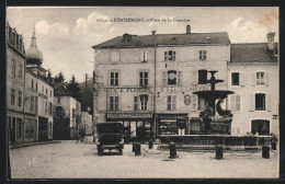 CPA Remiremont, Place De La Courtine  - Remiremont