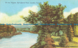 R653628 Canada. London. Springbank Park. On The Thames. Postcard And Greeting Ca - Altri & Non Classificati