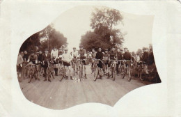 Cyclisme - Carte Photo -  Belgique - Jette - Depart D'une Course Amateurs - Ciclismo