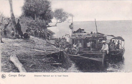 Congo Belge -  Steamer Hainaut Sur Le Haut Fleuve - Belgian Congo