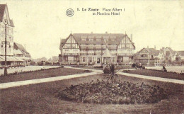 KNOKKE ZOUTE - Place Albert I Et Memline Hotel - Knokke