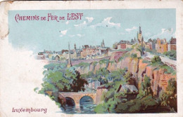 LUXEMBOURG - Chemins De Fer De L'est - Other & Unclassified