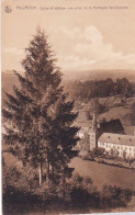 HOUFFALIZE -  Eglise Et Abbaye - Vue Prise De La Montagne Des Cochons - Houffalize