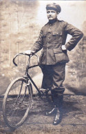 ANDERLECHT - Carte Photo -    Cycliste De Anderlecht - Anderlecht