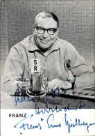 CPA Schauspieler Franz Enno Spielhagen, Portrait, Radiomoderator, Autogramm - Personnages Historiques