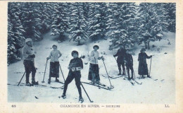 74 - CHAMONIX En Hiver - Skieurs - Chamonix-Mont-Blanc