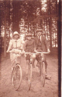 Carte Photo - Cyclisme - Debut D Un Jeune Homme Sur Son Velo En 1925 - Other & Unclassified